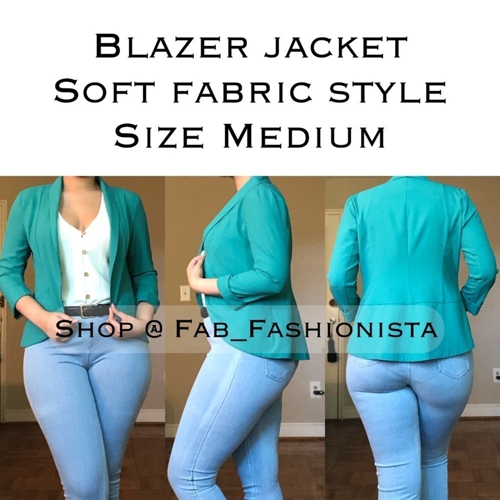 💰Blazer Jacket Soft Fabric style size Medium